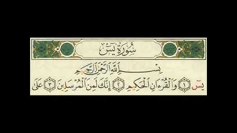 سورة يس (1_11)رابع علمي ادبي