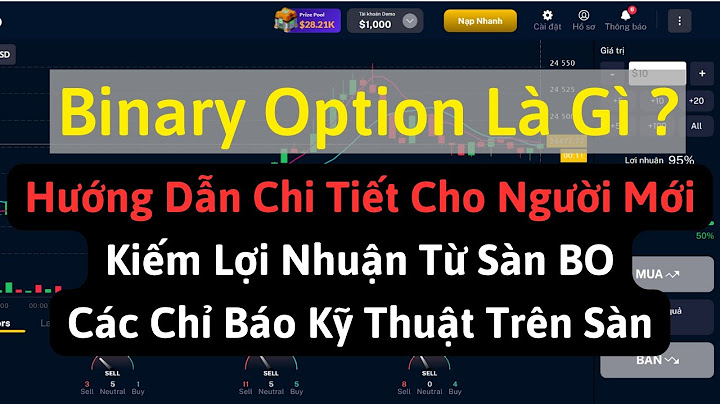 Giao dịch quyền chọn nhị phân là gì năm 2024