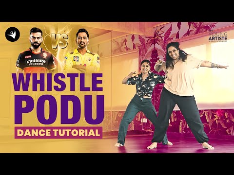 Whistle Podu Dance Tutorial | The GOAT | CSK Slogan #whistlepodu #thalapathy #rcbvscsk