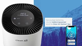 Clean Air Optima® CA-502 Desktop Smart - Intelligente HEPA ionisator luchtreiniger