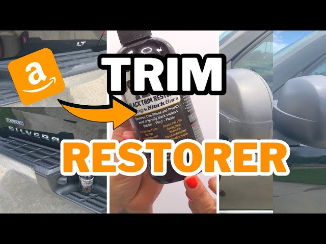 Solution Finish Black Trim Restorer Aftermarket 30ml - REFLECTIONS