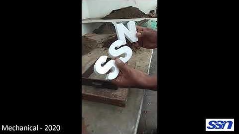 sand moulding foam pattern