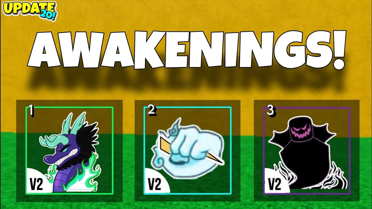 Part 1 I AWAKENED THE CONTROL FRUIT FOR UPDATE 20 #roblox