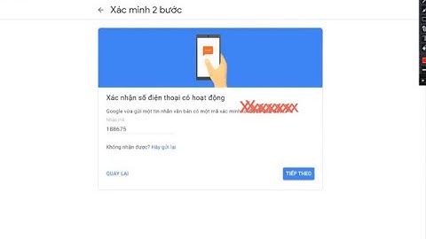 Cách bật xác minh 2 bước cho tài khoản Gmail.
