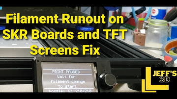 Filament Run-out on SKR Boards and TFT Screens Fix