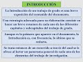 01 Curso de Investigación: Estructura de un Trabajo de Grado