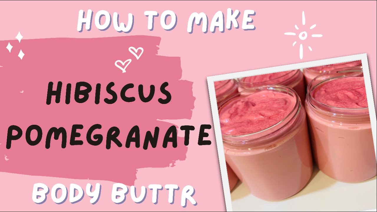 Как я готовлю эмульсионное масло для тела с гибискусом и гранатом (рецепт прилагается) с использо...