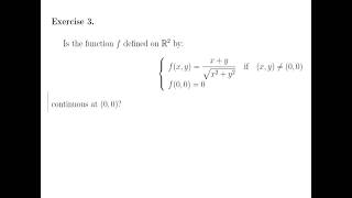 🔥🔥How to Check  Continuity in Two Variables.