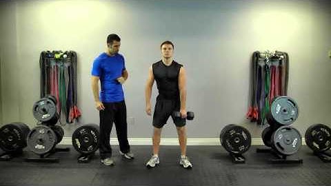 DB One Arm Clean & Press