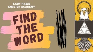 Find the Word Exercise 4