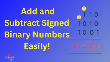 How to Add and Subtract Signed Binary Numbers Easily! #systemhardware #binaryaddition