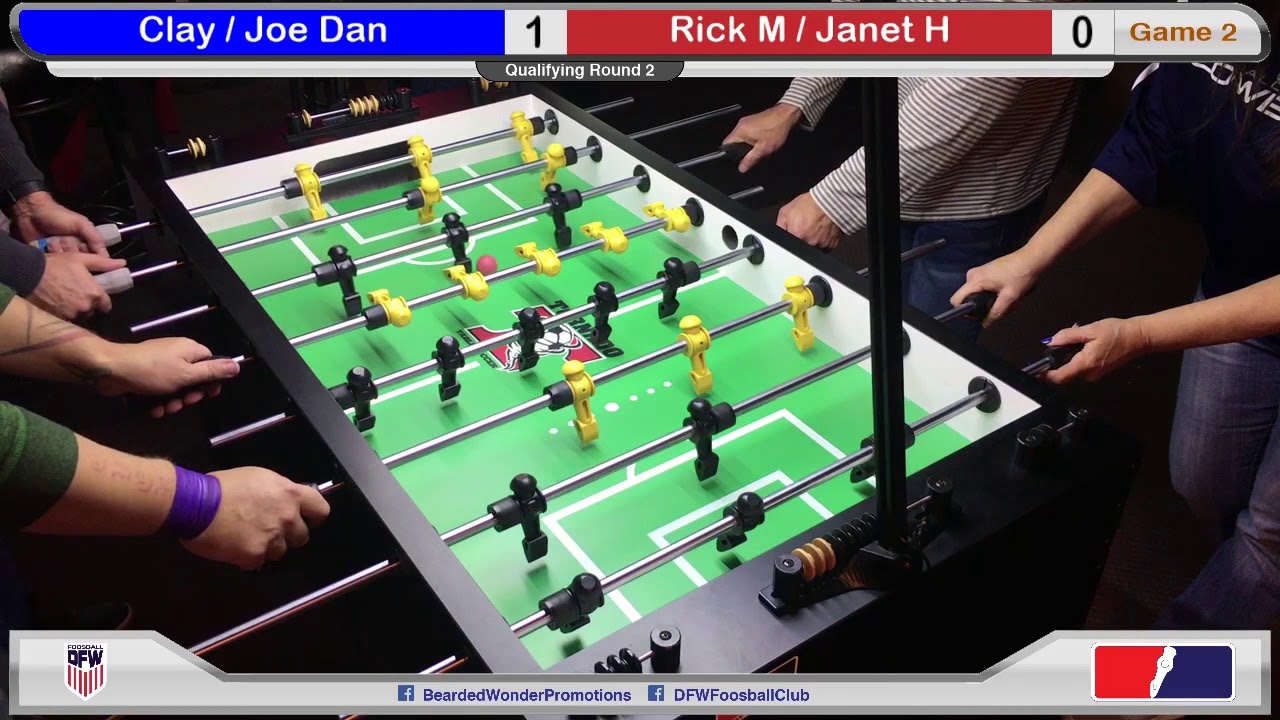 Clay T / Joe Dan vs Rick M / Janet H