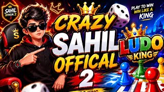 crazy sahil offical 2 Platform is live! ludo game play ⏯️ live streaming 🥳😍 || try player || screenshot 5