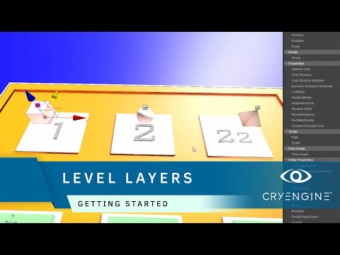 How to create and use Level Layers in CRYENGINE | Getting Started