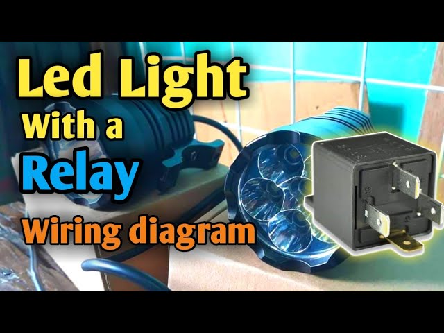 Paano Magkabit Ng Led Light With A Relay Wiring Diagram Tagalog Tutorial You Relay Wiring Diagram Tagalog Tutorial, Led Light Wiring Diagram With Relay