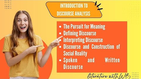 Introduction to Discourse Analysis| Urdu-Hindi.