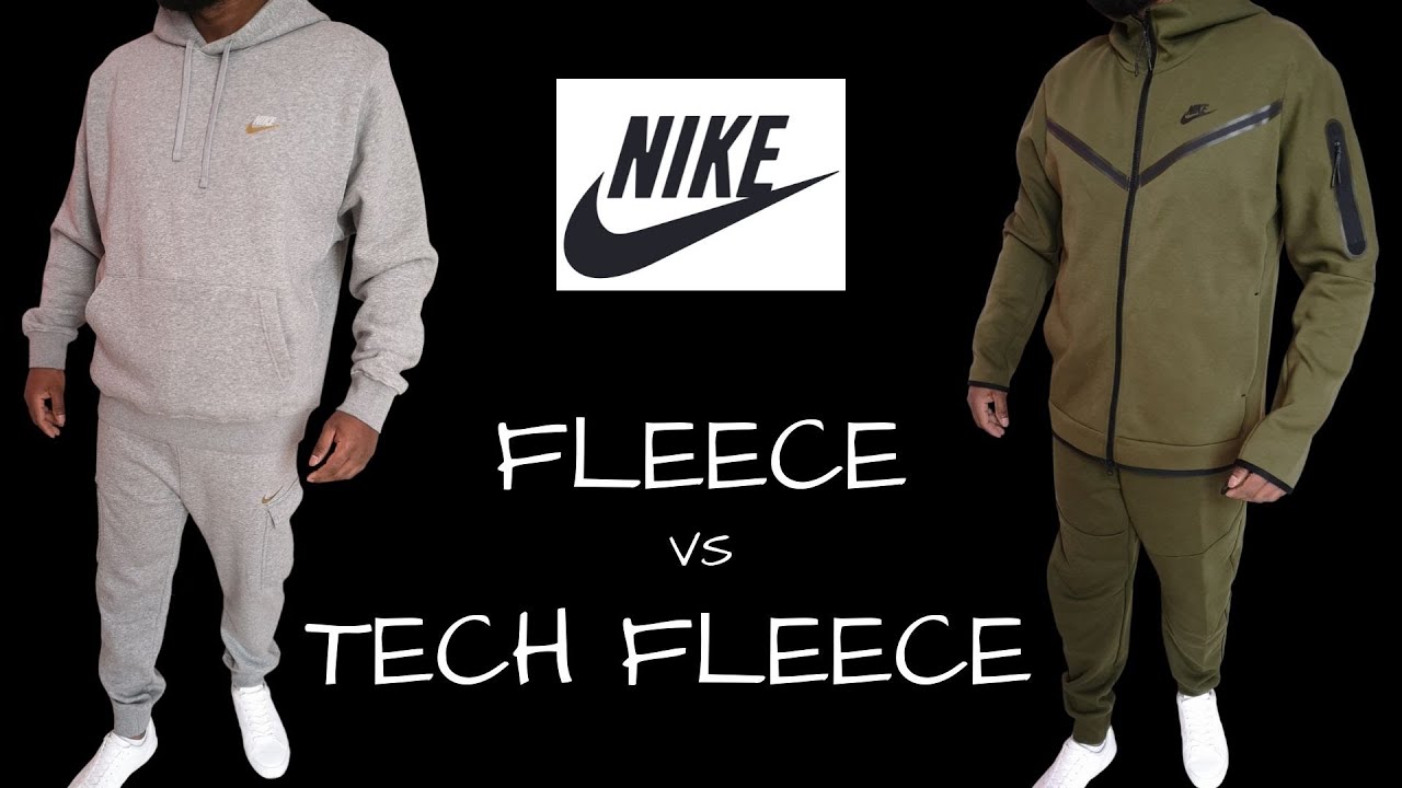 Nike Tech Fleece Vs Club Fleece