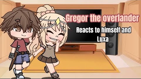 Gregor the overlander react to videos of himself and luxa #gregorbook