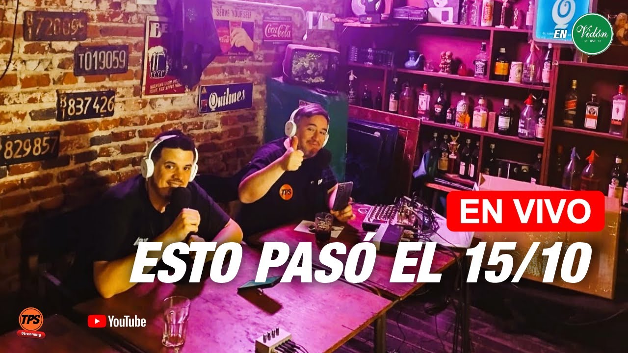 15/10/2025 #TPSStreaming l Vidón Bar Achaval