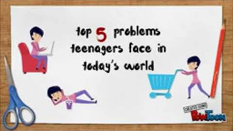 Top 5 problems teenagers face in today's  world