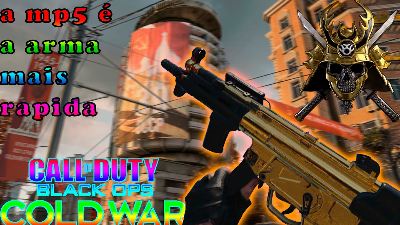 Call of Duty Black Ops Cold War - Mp5 é a arma mais rápida - YouTube