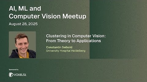 Clustering in Computer Vision: From Theory to Applications