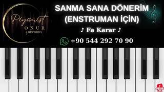 Sanma Sana Döneri̇m / Aliştim Yokluğuna / Ferdi Tayfur / Enstruman İçi̇n / Fa Karar