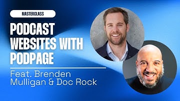 Build Professional Podcast Websites with PodPage | Ecamm Masterclass