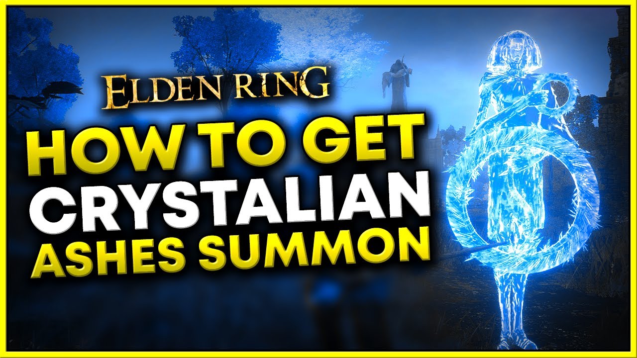 How To Get Crystalian Ashes Summon Elden Ring YouTube