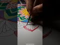 Floral Illustration | Doodle | Leaves | #youtubeshorts #shorts #art #doodle #floral #shorts #leaves