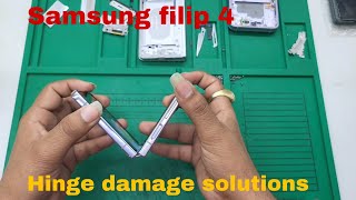 Samsung filip 4 Hinge repair//filip hinge fix