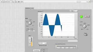 digital oscilloscope in STM32 and Labview