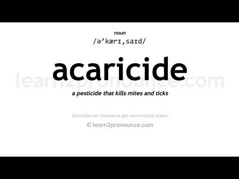 ቪዲዮ: Acaricides ምንድን ናቸው - በሣር ውስጥ አካሪሲዶችን ስለመጠቀም መረጃ