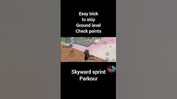 Shortcut | bgmi skyward sprint parkour #bgmigameplay #bgmishorts #bgmitipsandtricks #bgmivideos