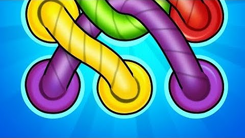 tangle rope 3d part_5 puzzles game fun playing video games #games 