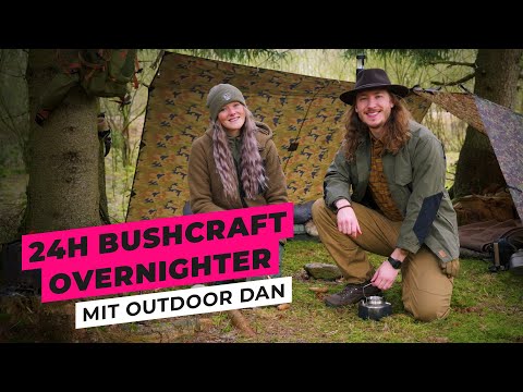 24H Bushcraft Overnight & Outdoor Cooking with @OutdoorDan ​