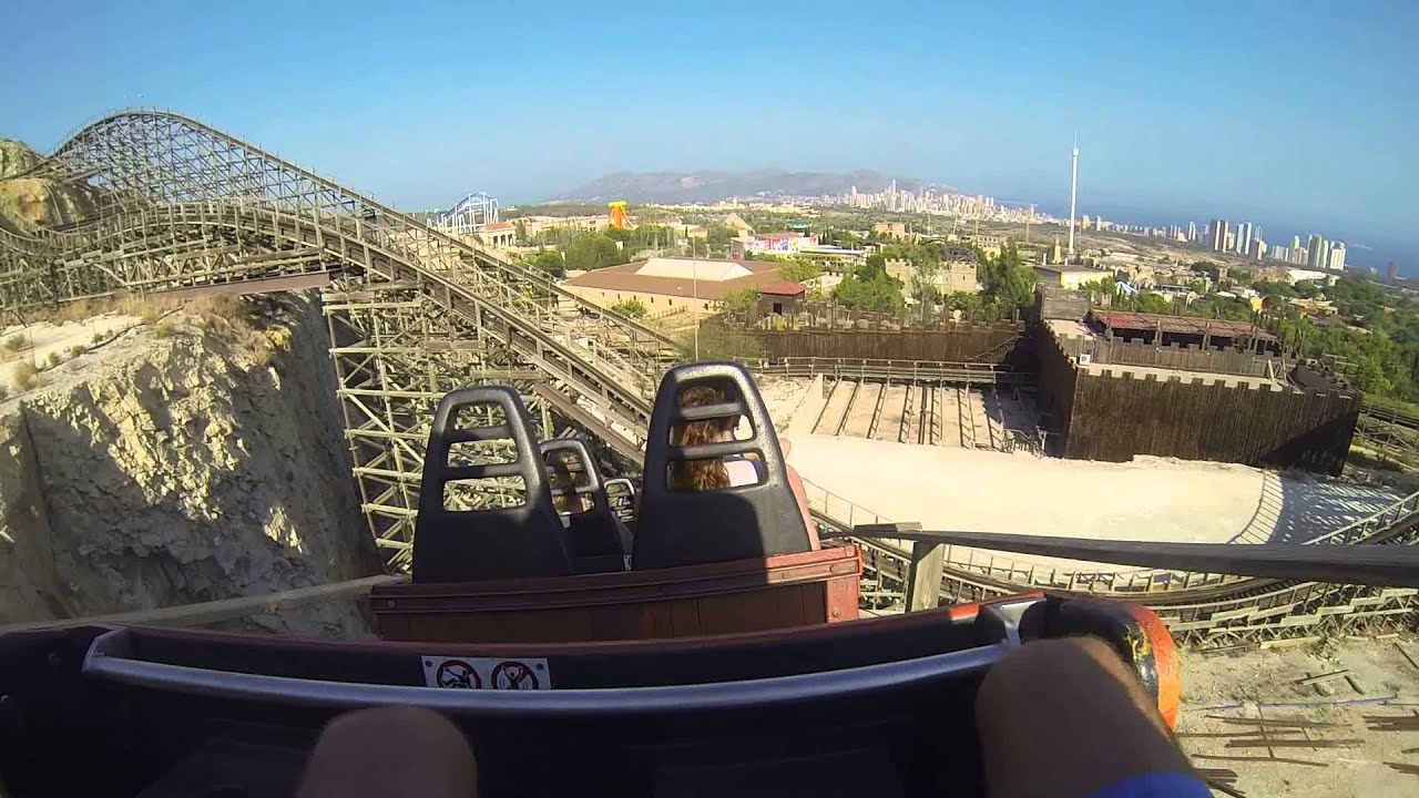 Terra Mítica Benidorm - Magnus Colossus / Juli 2015 / Hero GoPro - YouTube