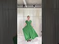 シルエットが美しいワンピースを作りました