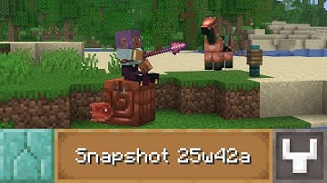 Lunge & Mending No Longer Mutually Exclusive | Snapshot 25w42a