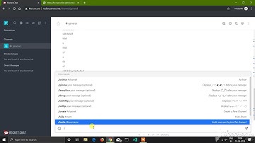 create bot using manifest file using apps in rocket chat