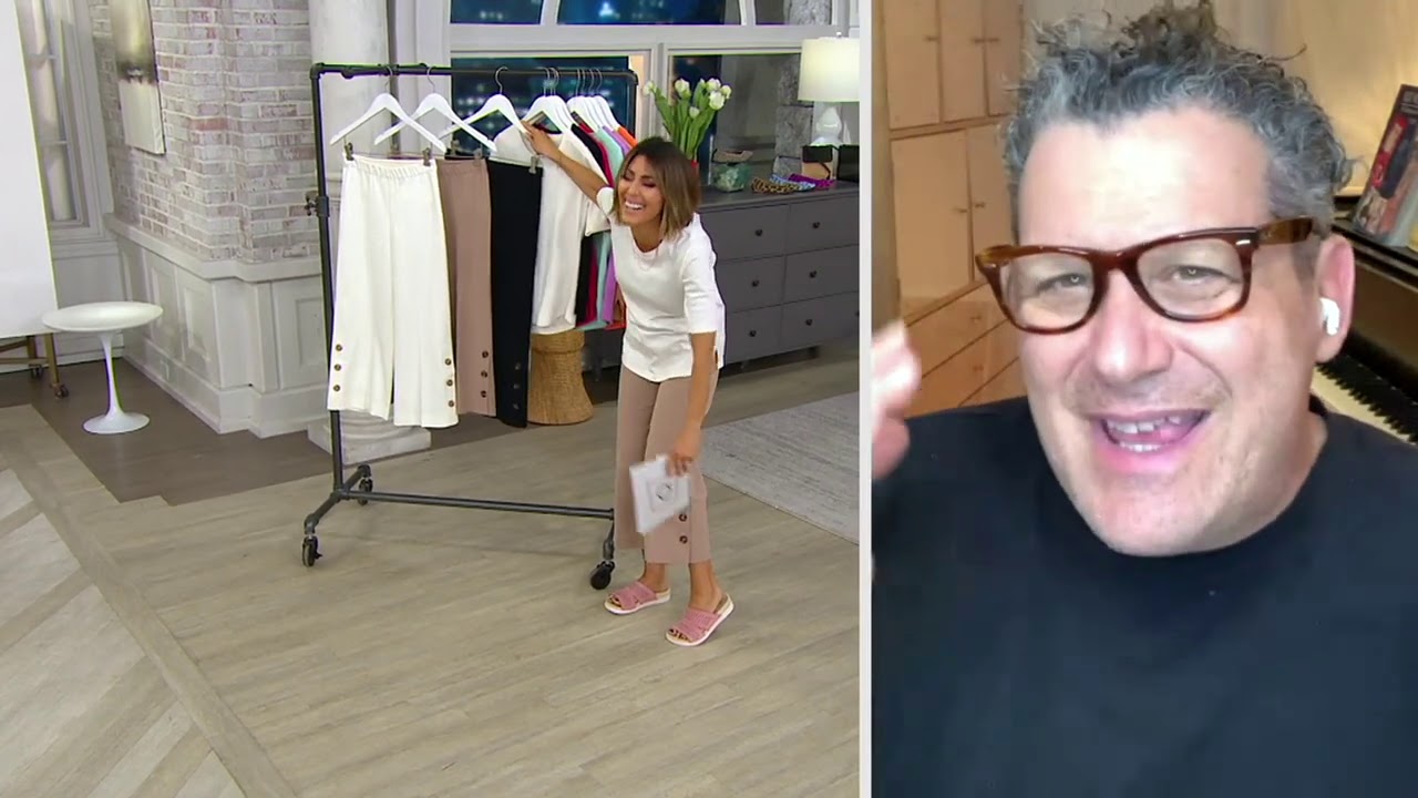 Isaac Mizrahi Live! 24/7 Stretch Culotte Pants w/ Button Hem on QVC