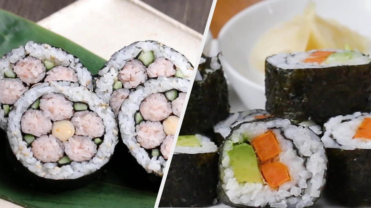 5 Creative Sushi Recipes  Tasty