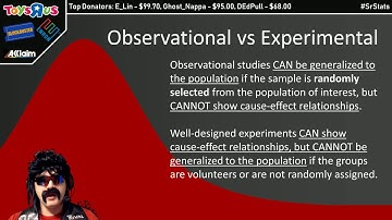 Observational v Experimental
