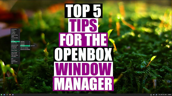 Five Tips For The Openbox Window Manager