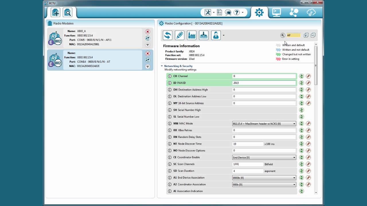 Configuration for Send digital actuations YouTube