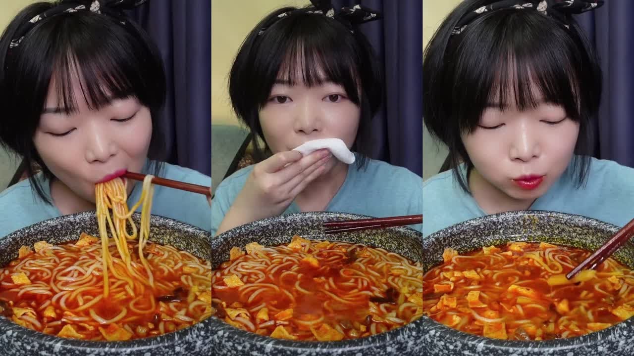 ASMR MUKBANG Spicy food Chili Yum Yum 101 YouTube