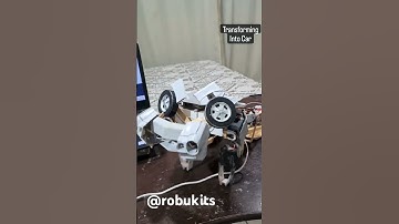 Make transformer using arduino andservo motors #college #robotics#electronics