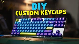 How to Make CHEAP Custom Keycaps!