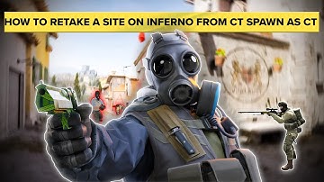 How to Retake A Site on Inferno From CT Spawn as CT - Lesson by CS2 Coach Hecklerr