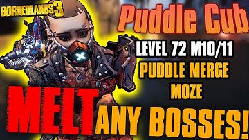 Borderlands 3 | BEST Puddle Merge Moze Build | Puddle Cub | Level 72 Mayhem 10/11 Build + SaveFile